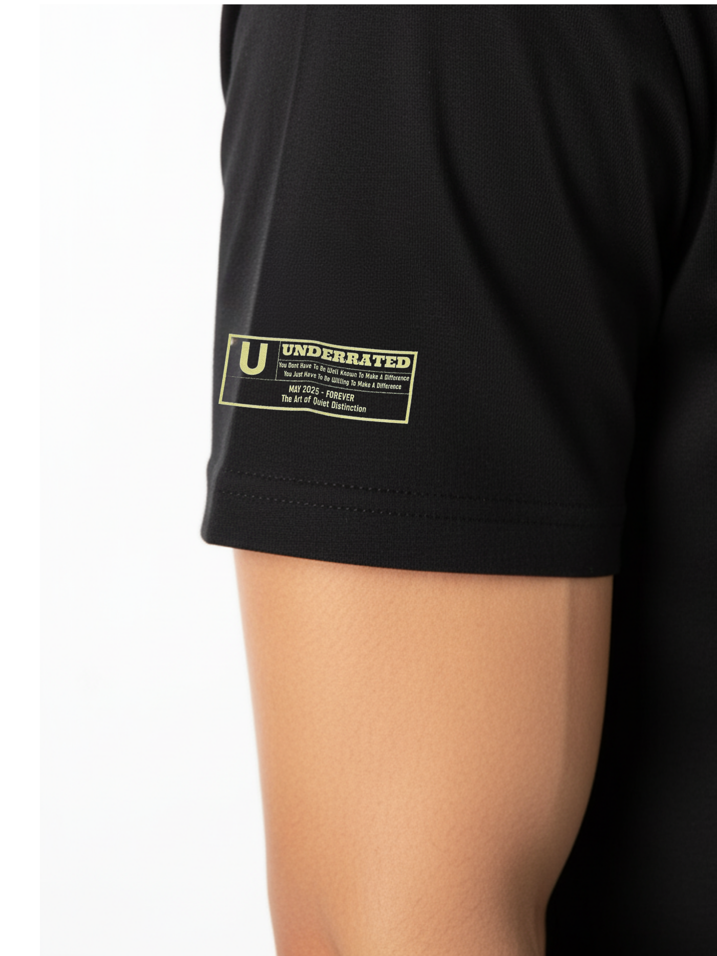Black "Intentional Minimalist" T-shirt