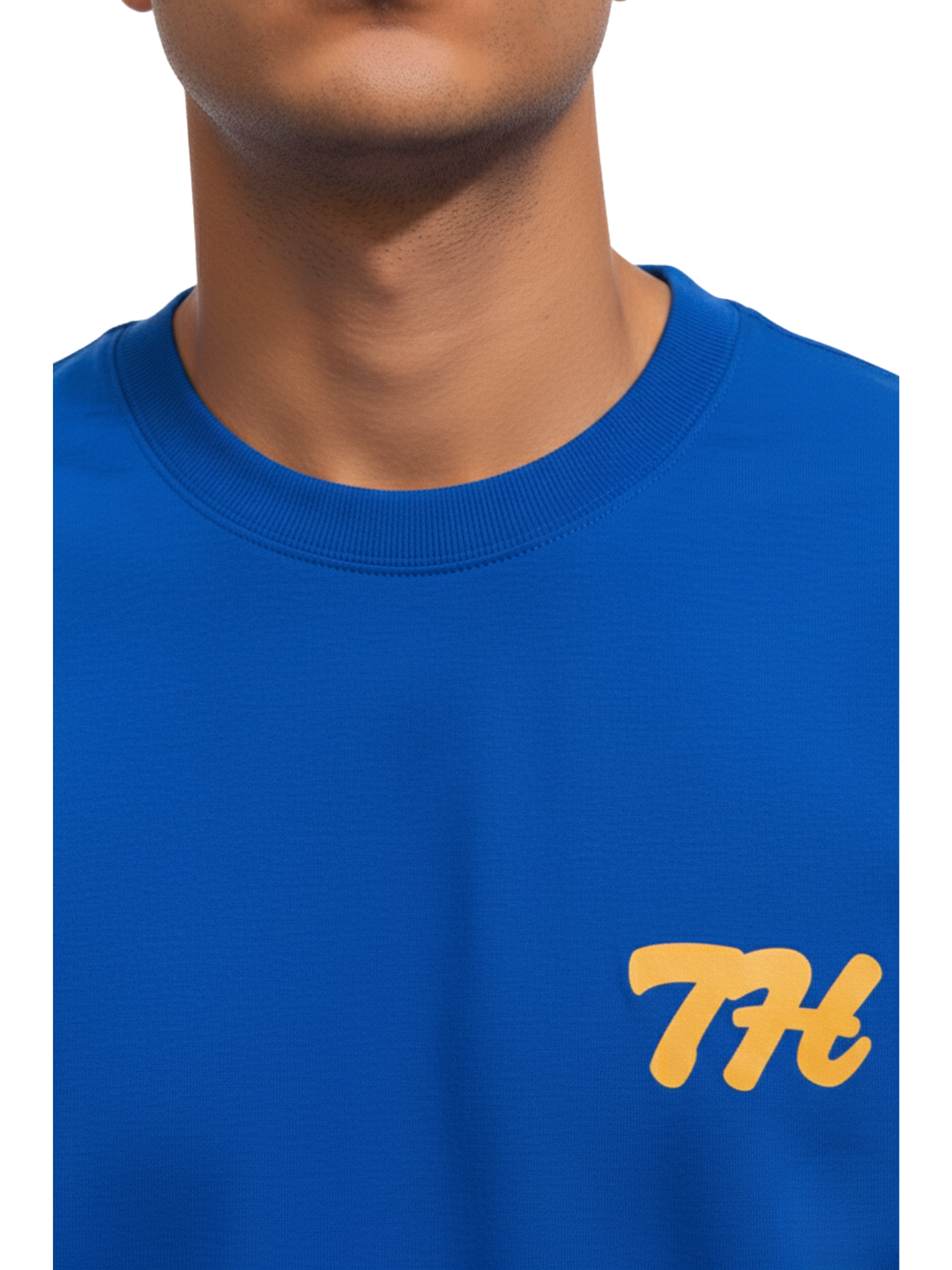 Royal Blue Oversized "Ocean Whisperer" T-shirt